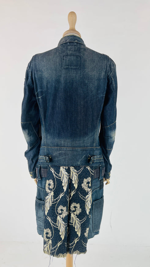 Trench in denim