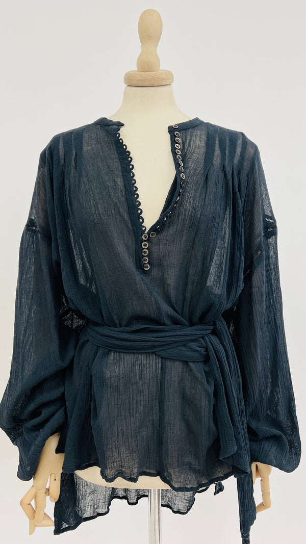 Camicia asimmetrica