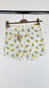 Shorts con stampa ananas