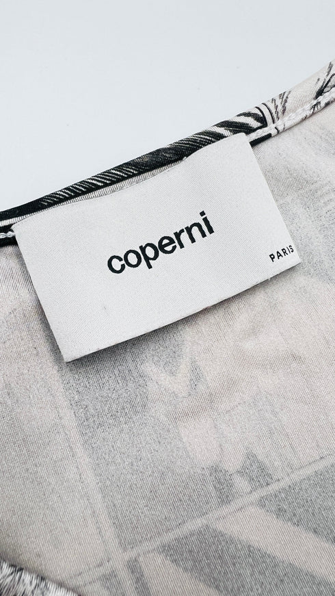 Abito midi stampato