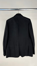 Blazer monopetto nero ANN DEMEULEMEESTER