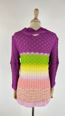 Maglia multicolor con maxi collo MISSONI