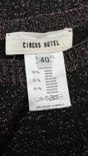 Abito midi lurex Circus hotel