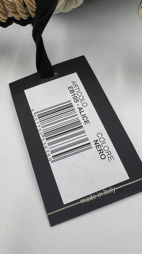 Borsa a secchiello in pelle