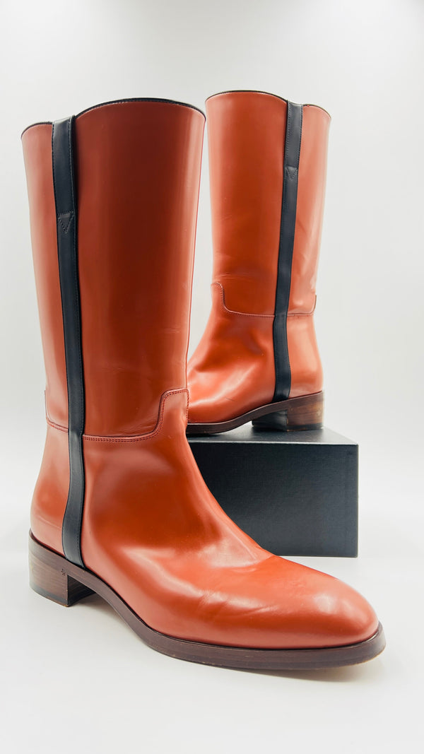 Stivali logo tacco N.9