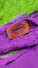 Maglia multicolor con maxi collo MISSONI