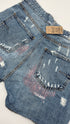 Shorts distressed