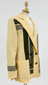 Blazer doppiopetto stampato
