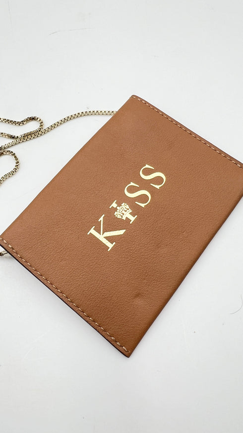 Portacarte con tracolla