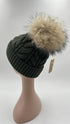 Cappello con pon pon