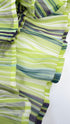 Camicia vintage in voile a righe