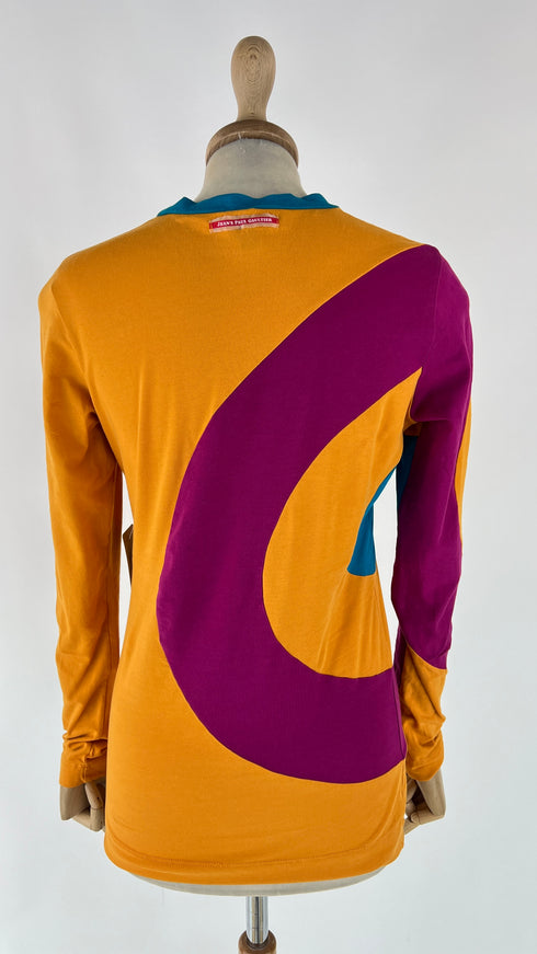 Longsleeve color block