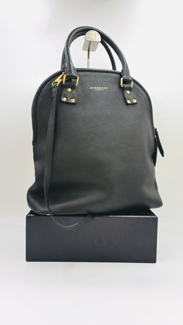 Borsa nera con tracolla