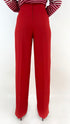 Pantaloni palazzo con pinces