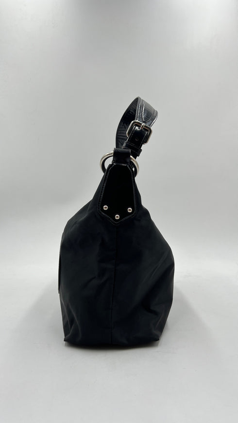 Borsa a spalla in nylon