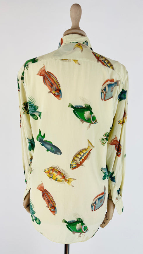 Camicia seta vintage