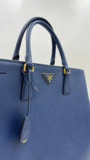 Borsa “Galleria” blu PRADA