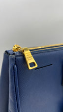 Borsa “Galleria” blu PRADA