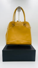 Borsa in pelle color senape PRADA