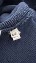 Maglione cotone blu vintage