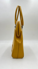 Borsa in pelle color senape PRADA