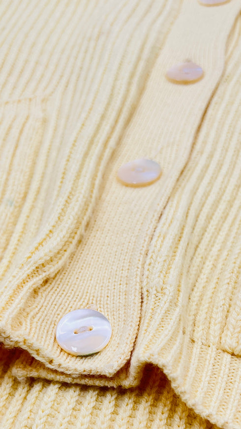 Cardigan a coste vintage