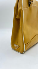 Borsa in pelle color senape PRADA