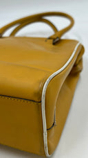 Borsa in pelle color senape PRADA