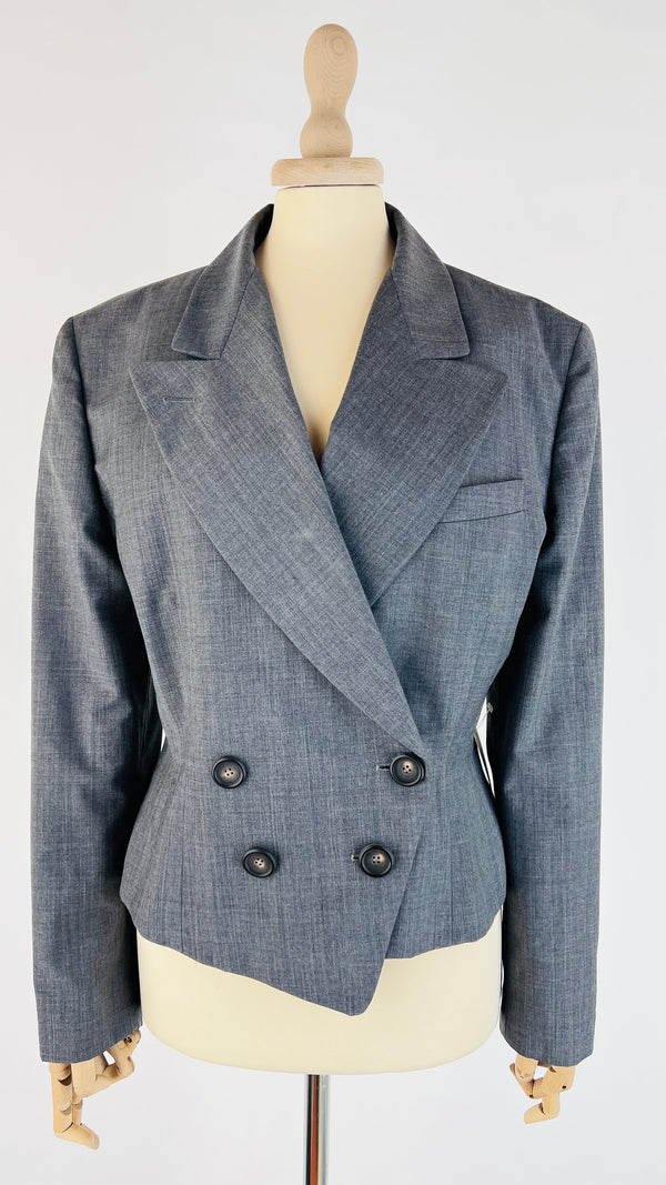 Blazer corto lana vintage