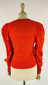 Maglia girocollo traforato