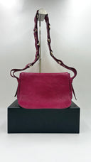 Borsa a spalla magenta Celine