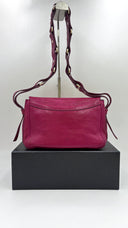 Borsa a spalla magenta Celine