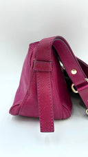 Borsa a spalla magenta Celine