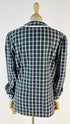 Camicia tartan bordi bianchi