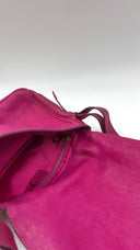 Borsa a spalla magenta Celine