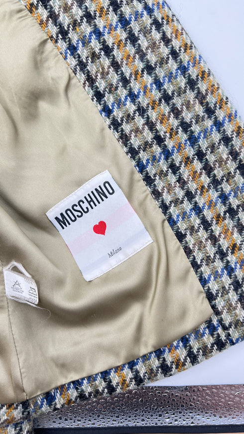 Blazer pied de poule vintage