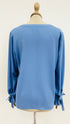 Blusa polsino plissé