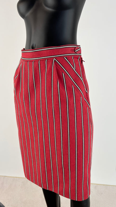 Tailleur righe vintage