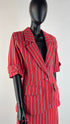 Tailleur righe vintage
