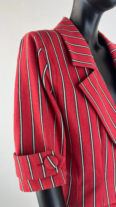 Tailleur righe vintage