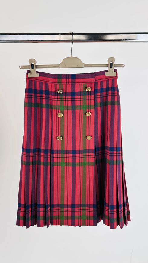 Gonna tartan vintage