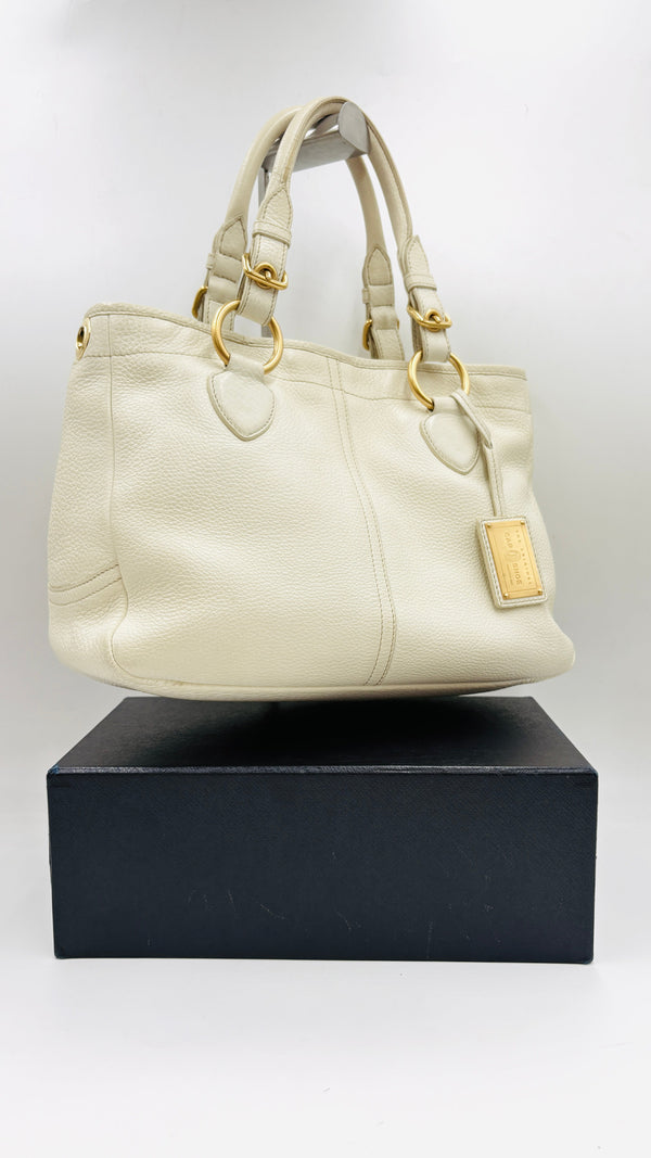 Borsa a spalla bianca