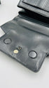 Borsa a spalla con hardware oro