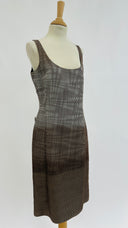 Abito midi optical PRADA