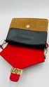 Borsa a tracolla in raffia