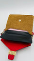 Borsa a tracolla in raffia