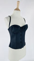 Bustier nero con cartellino