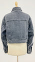 Giacca corta in denim