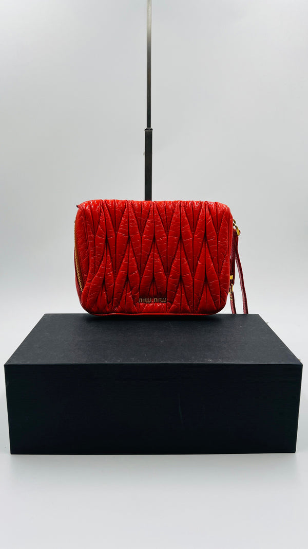 Pochette in matelasse