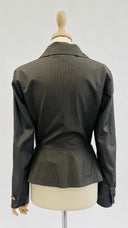 Blazer gessato con cartellino Vivienne Westwood